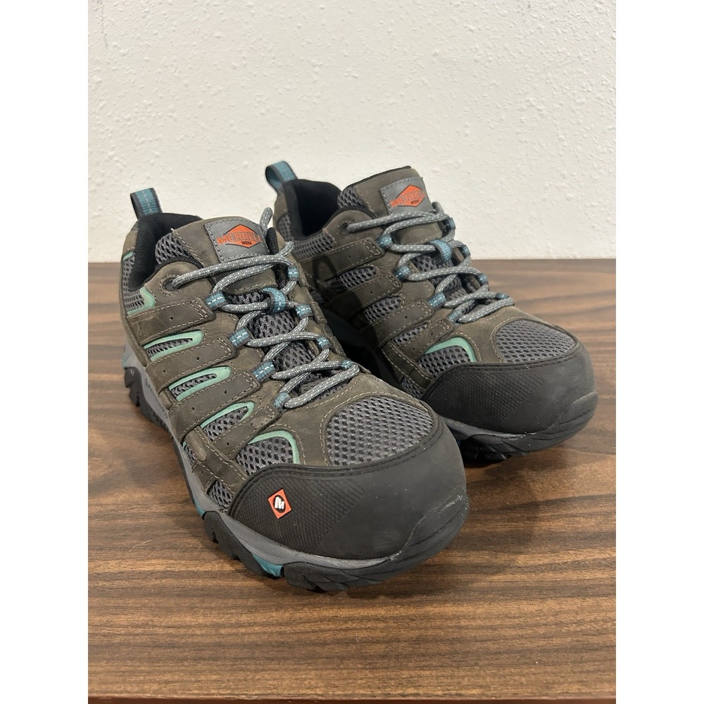 MERRELL Moab Vertex Vent Composite Safety Toe Women's 9M Work Shoes‎ J11582